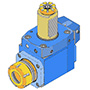 VDI50 SPUR-MT RADIAL DRILLING MILLING HEAD LEFT HAND ER40 L= 75 mm CW-CW INTERNAL COOLANT